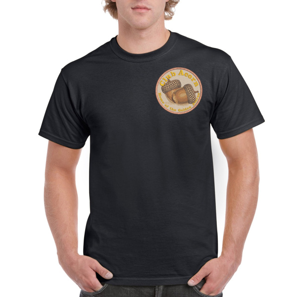 Golden Acorns Embroided Club Patch Tee  Thumbnail