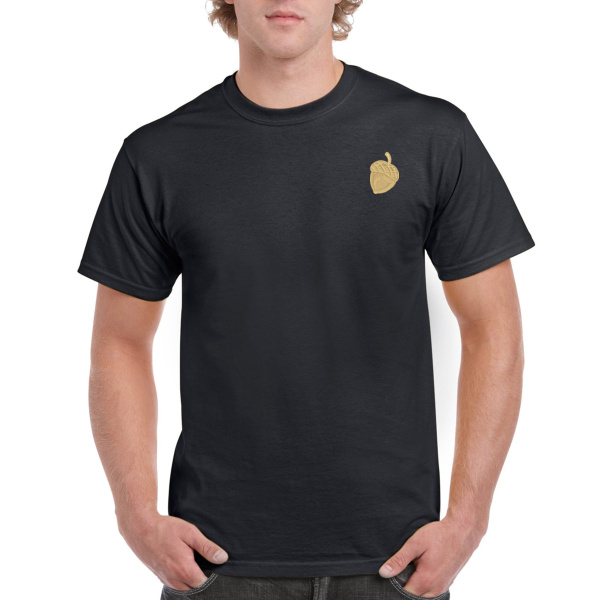 Golden Acorns Small Embroided Patch Tee Thumbnail