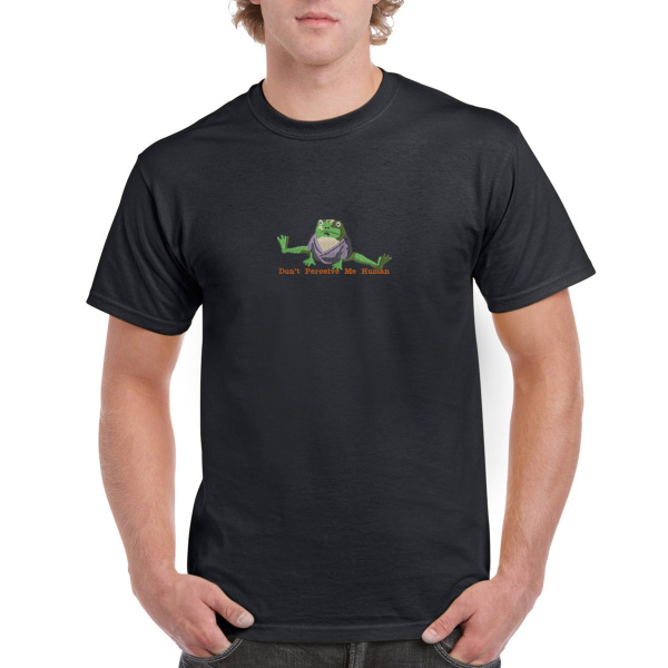 Don't Perceive Me Human Spirited Away Patch T Shirt Thumbnail